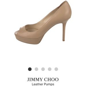 Jimmy Choo leather pumps
